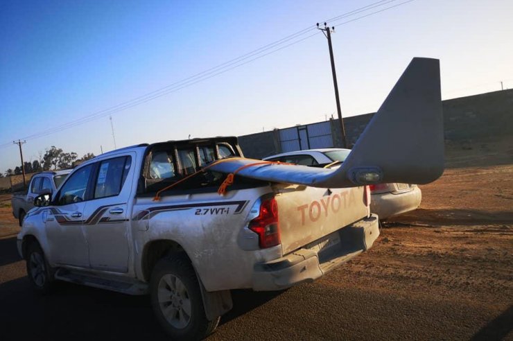 Libya'da UMH güçleri Hafter'e ait bir SİHA'yı düşürdü