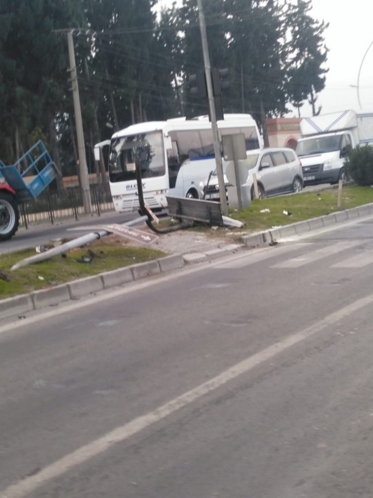 Tarsus’ta trafik kazası: 2 yaralı
