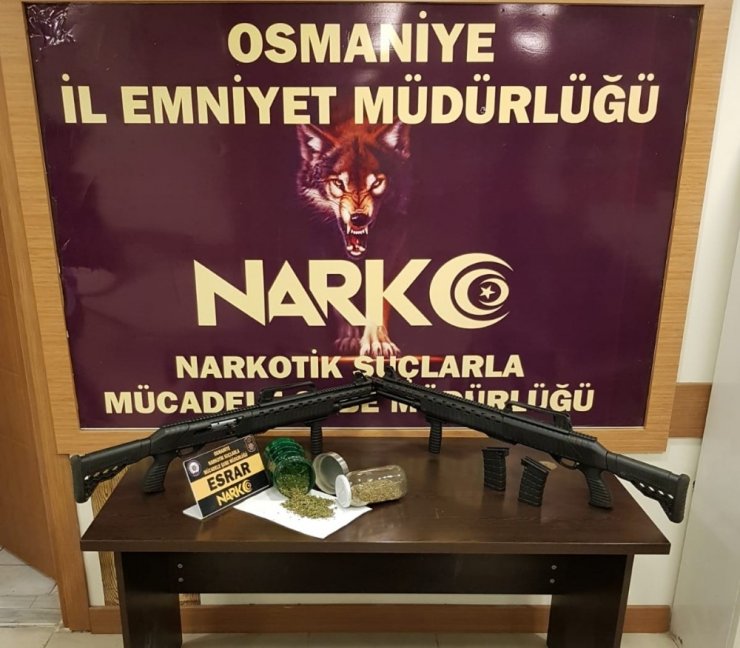 Osmaniye’de uyuşturucu operasyonu