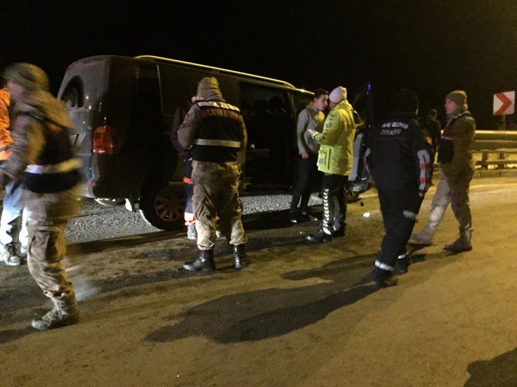 Sivas'ta trafik kazası: 2 yaralı