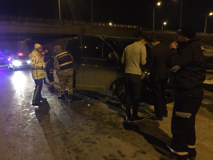 Sivas'ta trafik kazası: 2 yaralı