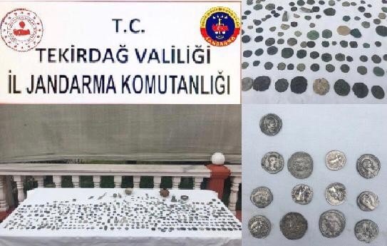Tekirdağ’da tarihi eser operasyonu
