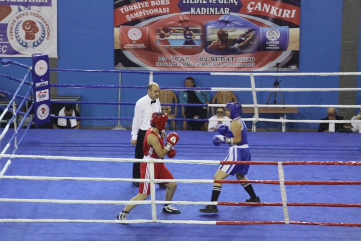 Çankırı’da boks heyecanı
