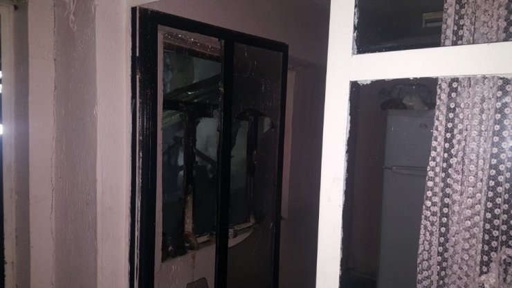Köşk’te ikamet yangını