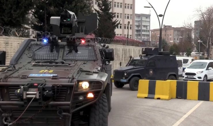 Gaziantep’te 873 polisle 4 mahalleye uyuşturucu ablukası