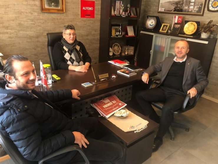 Kdz. Ereğli TSO yönetimi üyelerinin sorunlarını dinliyor