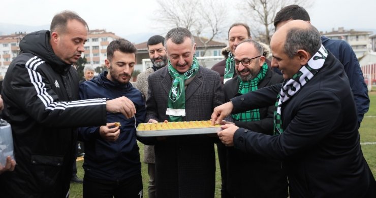 Başkan Büyükakın; “Bu takım ve bu kent, Süper Lig’e yakışır”