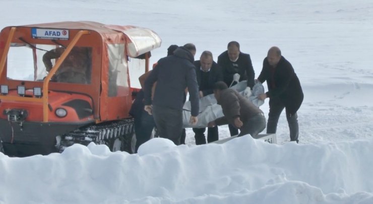 Karda kaybolan Ali Kaçar’ın cenazesi morga kaldırıldı