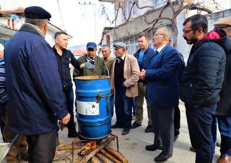 Tarlanıza Geliyoruz’ projesi ile üreticiler yerinde bilgilendiriliyor