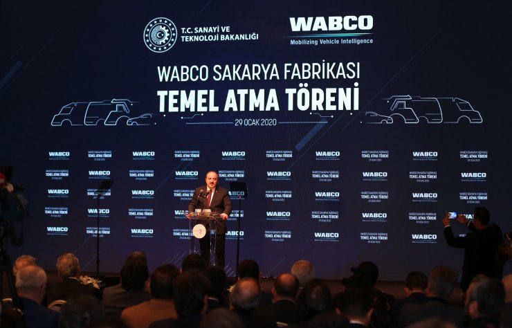 Bakan Varank, Sakarya'da fabrika temel atma törenine katıldı: (1)