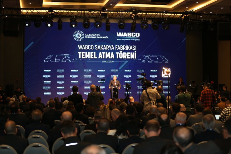 Bakan Varank, Sakarya'da fabrika temel atma törenine katıldı: (1)