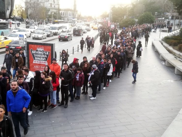 Vodafone Park’ta izdiham