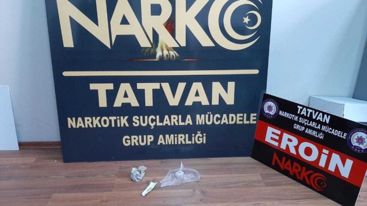 Bitlis’te uyuşturucu operasyonu