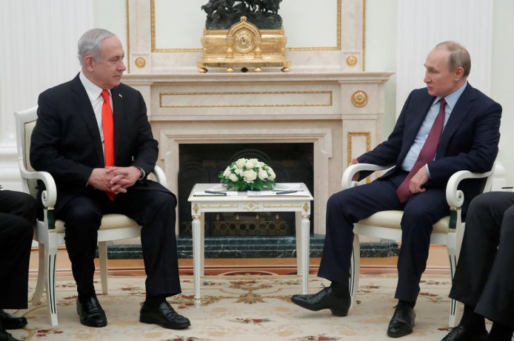 İsrail Başbakanı Netanyahu, Rusya Devlet Başkanı Putin ile görüştü
