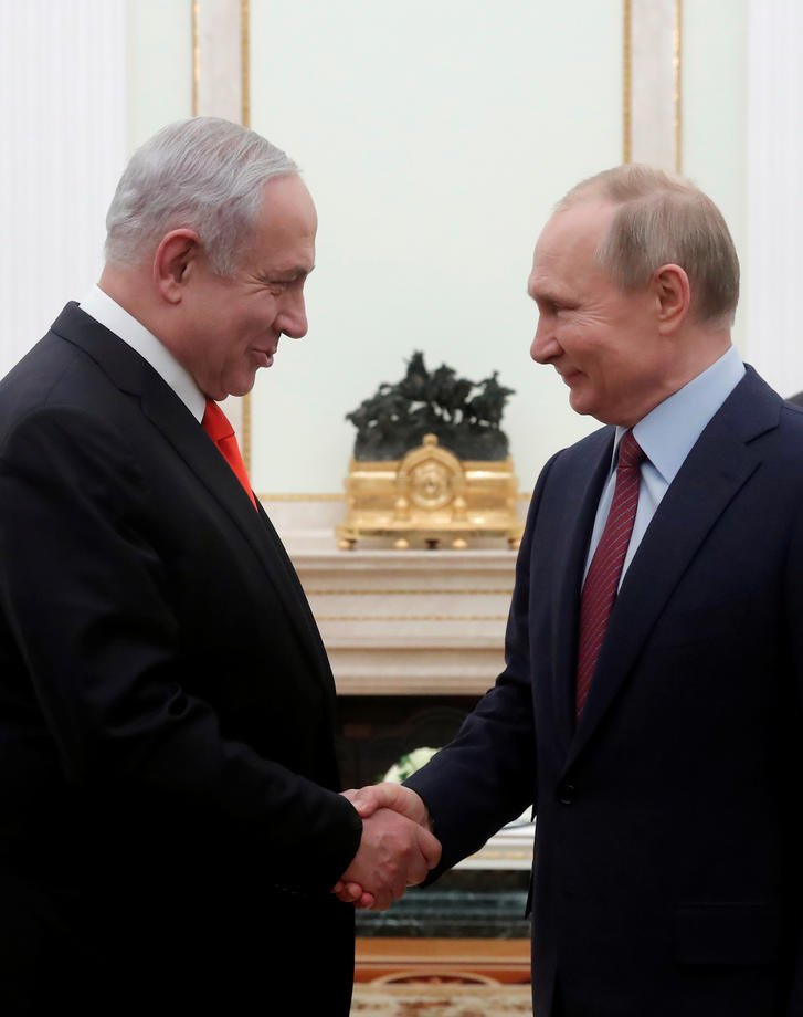İsrail Başbakanı Netanyahu, Rusya Devlet Başkanı Putin ile görüştü