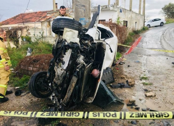 İzmir’de feci kaza: 1 ölü