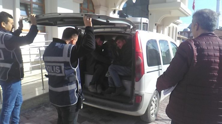Hırsızlık şüphelisinden gazetecilere:
