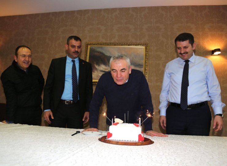 Çalımbay’a sürpriz doğum günü