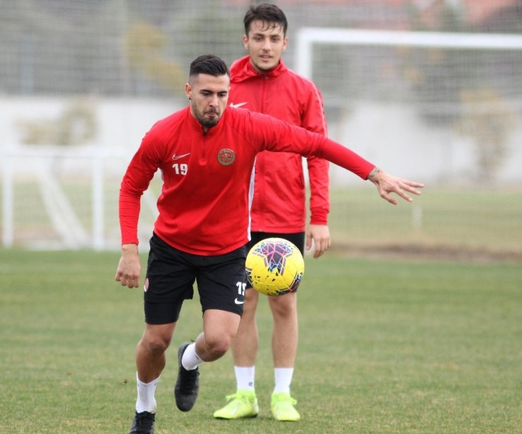 Antalyaspor İH Konyaspor maçının provasını yaptı