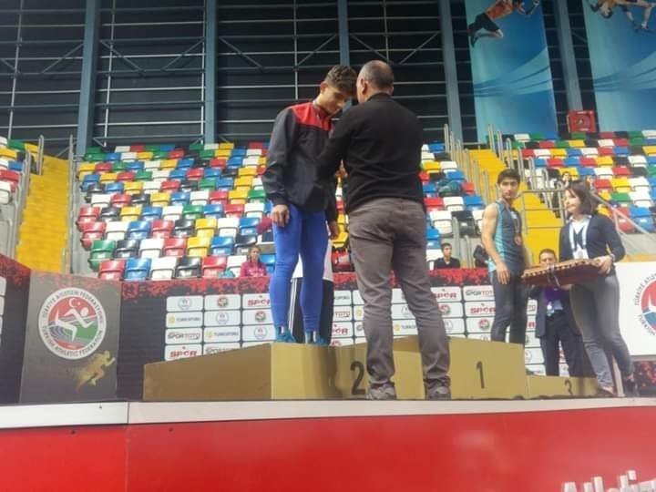 Uşaklı atletizm sporcusu Türkiye 2’ncisi oldu