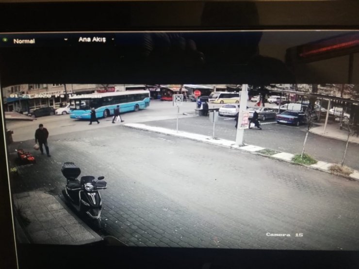 Kaza ânı kameraya böyle yansıdı