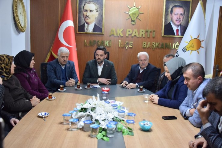 AK Parti Lapseki İlçe Başkanlığına Namık Ergin getirilldi