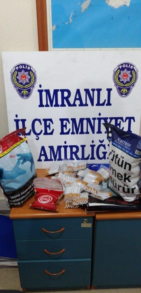 Sivas’ta tütün operasyonu