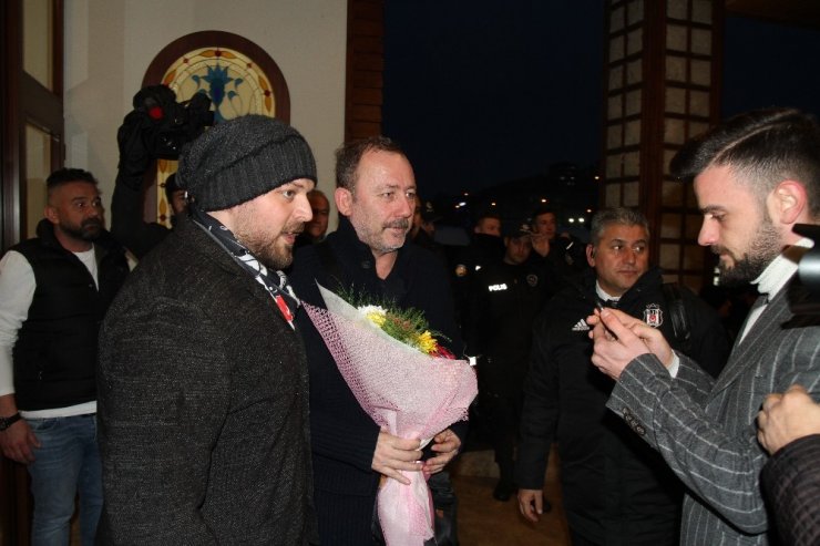 Beşiktaş kafilesi Rize’ye geldi