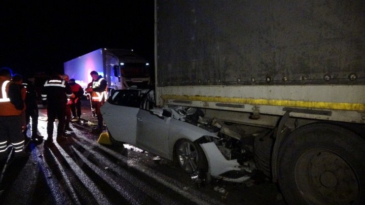 Uşak’ta trafik kazası: 2 ölü