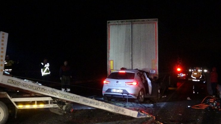 Uşak’ta trafik kazası: 2 ölü