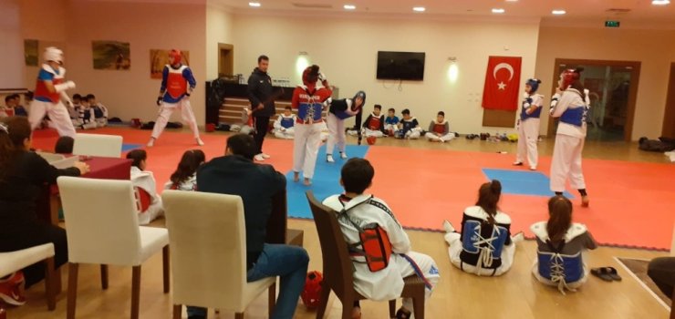 Tekvando kampı Antalya’da yapıldı