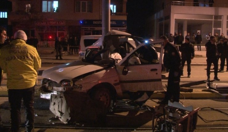 Eskişehir’de trafik kazası: 1 ölü, 1 yaralı