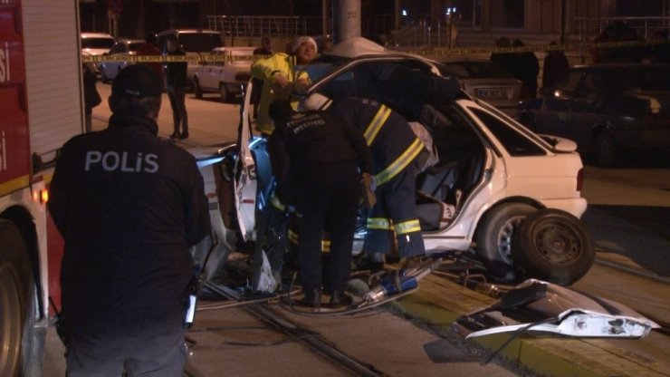 Eskişehir’de trafik kazası: 1 ölü, 1 yaralı