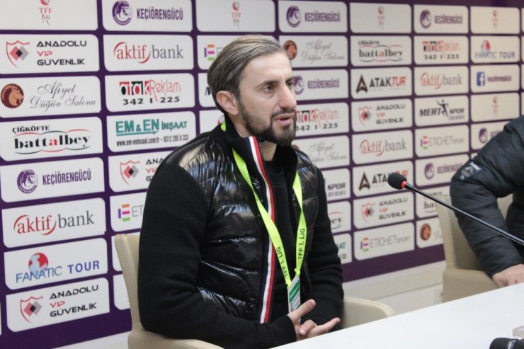 Serkan Özbalta: "Ligi ilk 6’nın içinde bitirmeyi hedefliyoruz"
