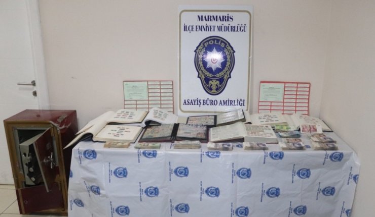 Marmaris’te milyonluk kasa hırsızları yakalandı