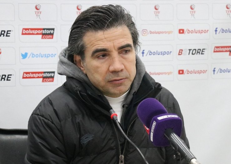 Boluspor - Erzurumspor maçının ardından
