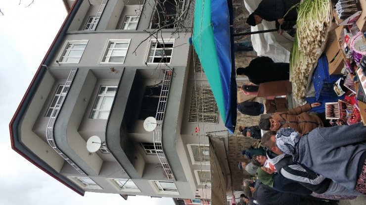 Samsun’da ev yangını