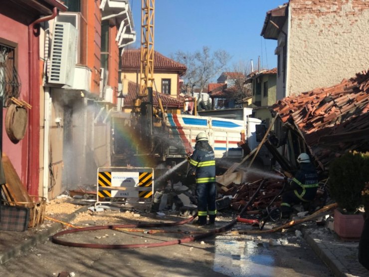 Eskişehir’de doğalgaz patlaması