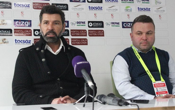 Hatayspor - Giresunspor maçının ardından