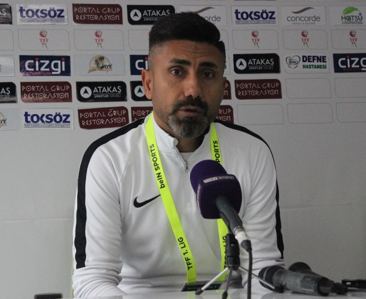 Hatayspor - Giresunspor maçının ardından
