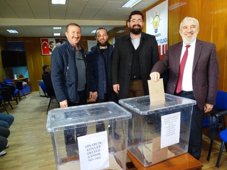 Hisarcık AK Parti’de delege seçimleri yapıldı