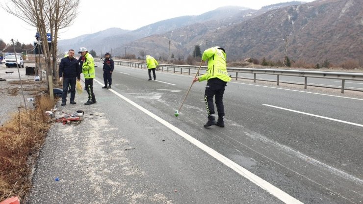 Kastamonu’da otomobil takla attı: 2 yaralı