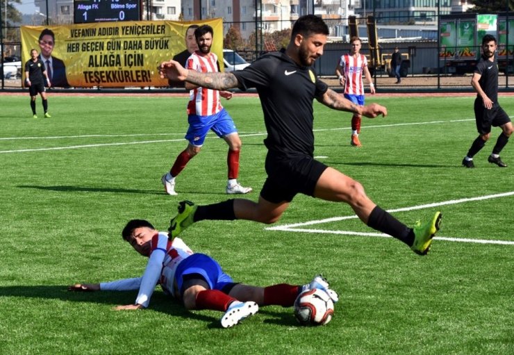 Aliağaspor FK’dan farklı galibiyet