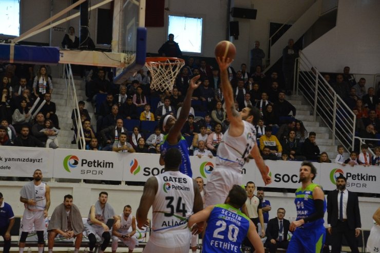 Türkiye Basketbol Ligi: Petkim Spor: 86 - Lokman Hekim Fethiye Belediyespor: 72
