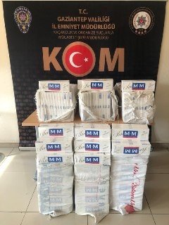 5 bin adet kaçak sigara ele geçirildi