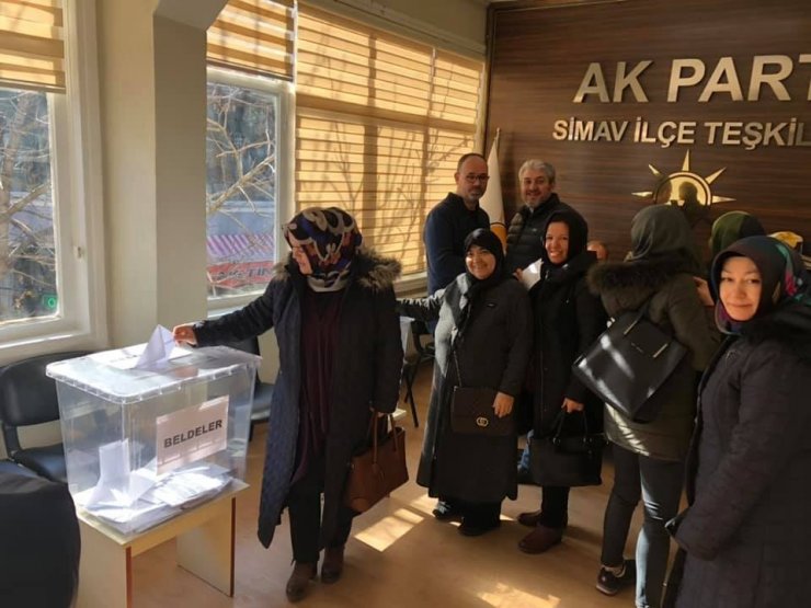 Simav AK Parti’de delege seçimi
