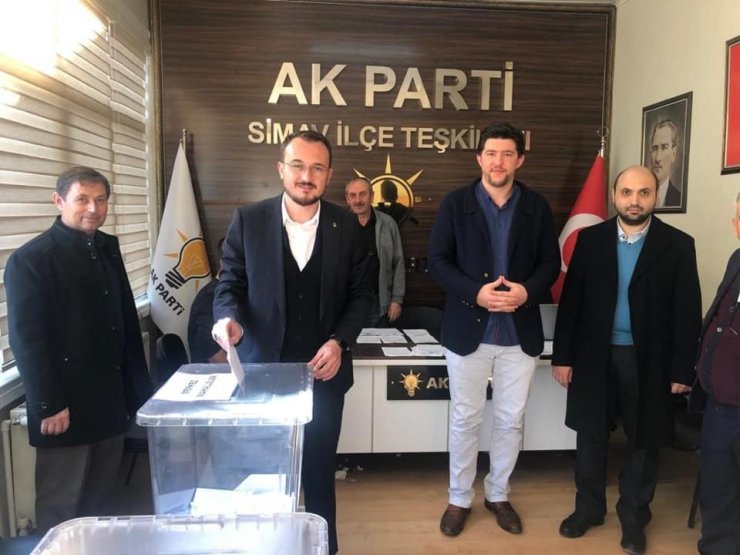 Simav AK Parti’de delege seçimi
