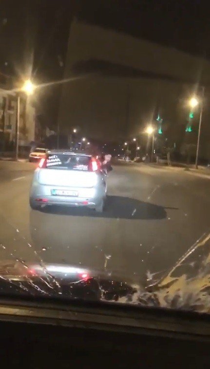 Trafikte yumurtalı şaka pahalıya patladı