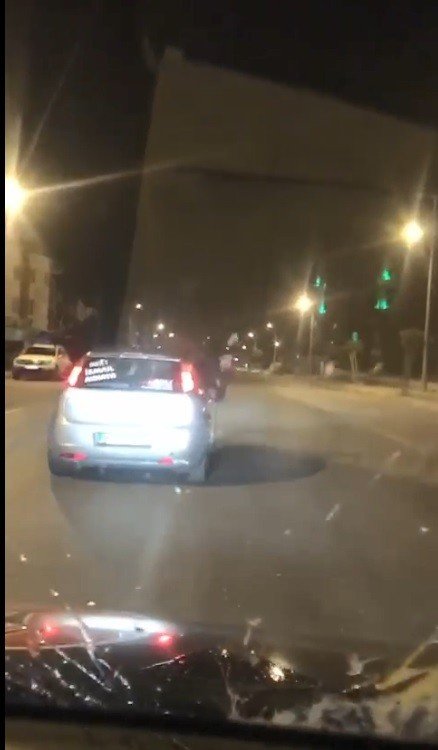 Trafikte yumurtalı şaka pahalıya patladı