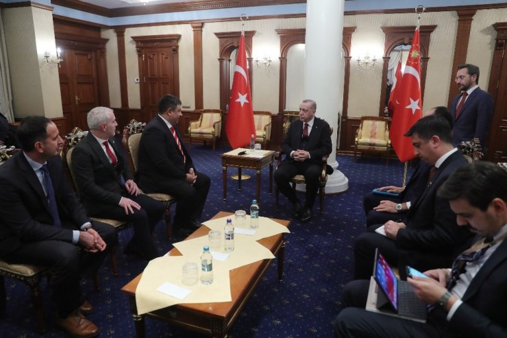 Cumhurbaşkanı Erdoğan, Ahıska ve Gagavuz Türklerini kabul etti